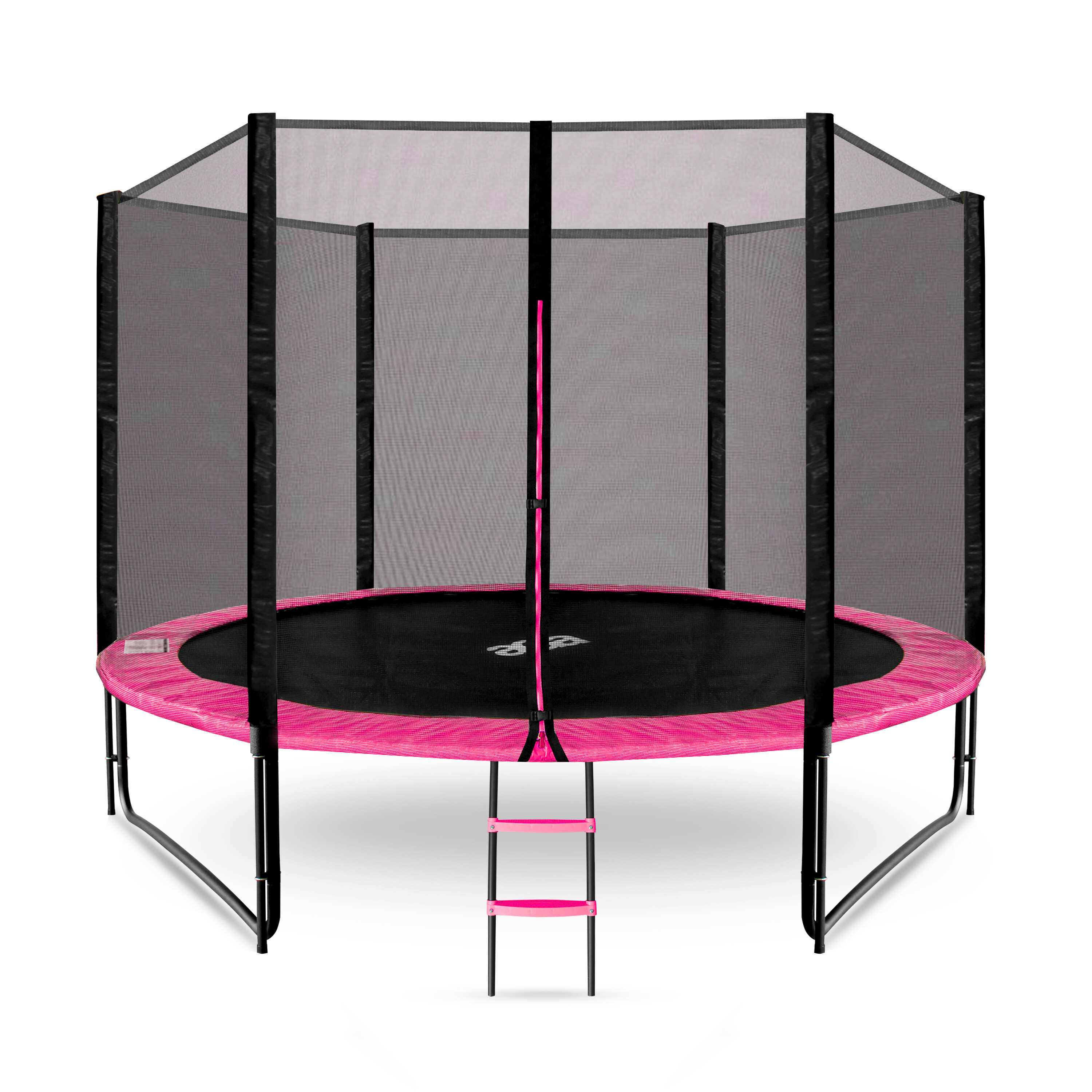 Aga SPORT PRO Trampolína 305 cm Pink + ochranná sieť + rebrík