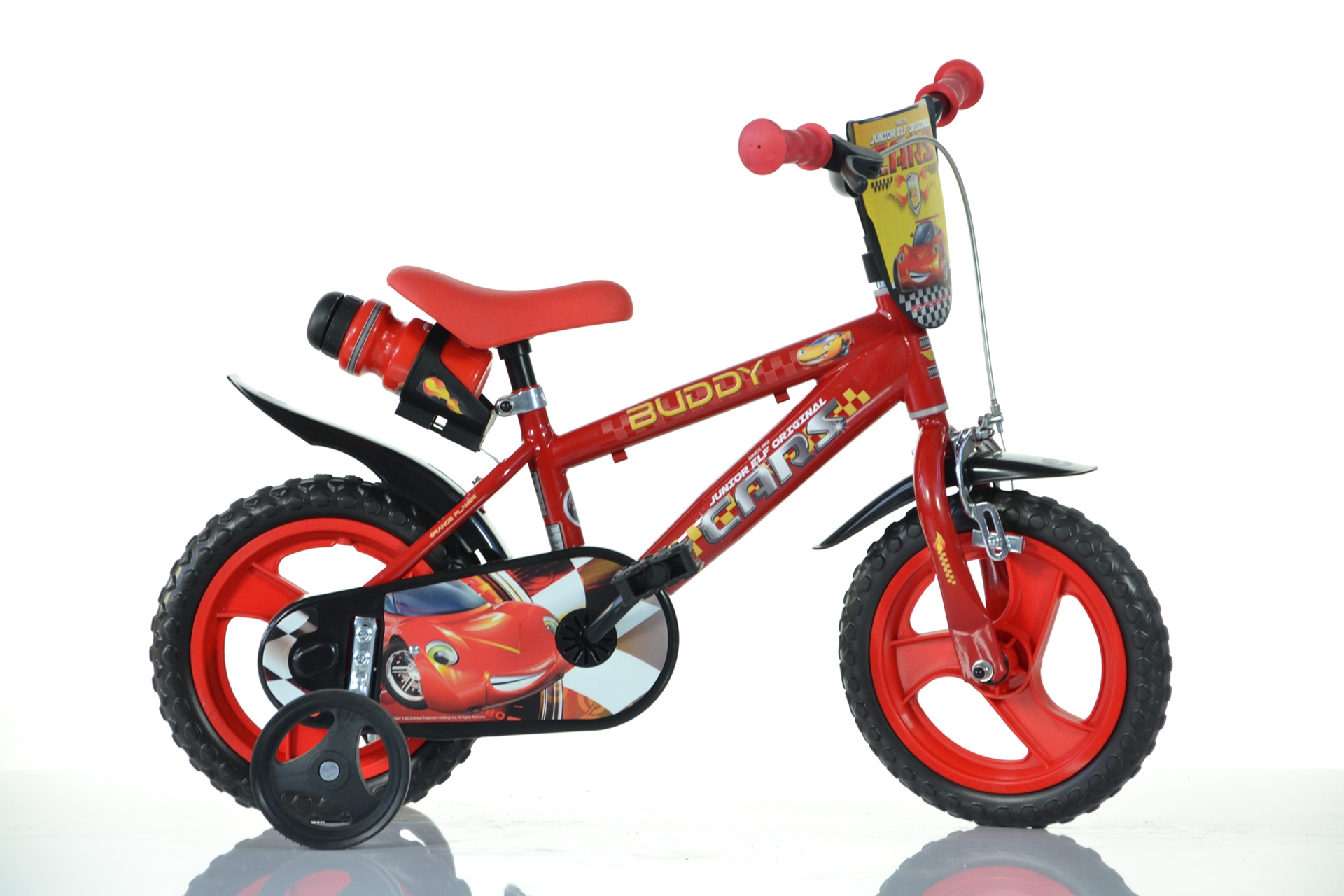 Dino bikes 12" detský bicykel s potlačou CARS 3