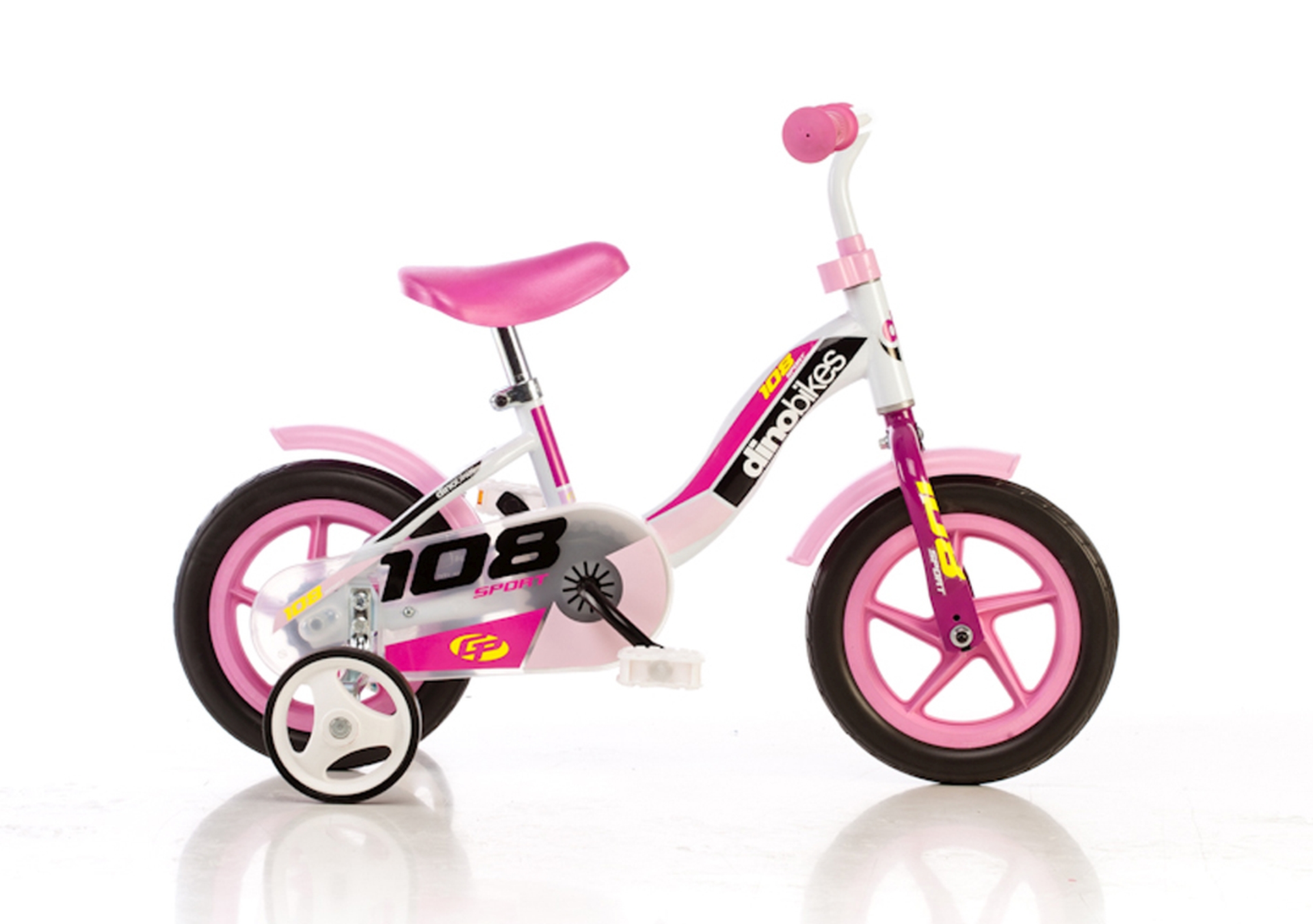 Dino bikes Detský bicykel pink 10" 2023