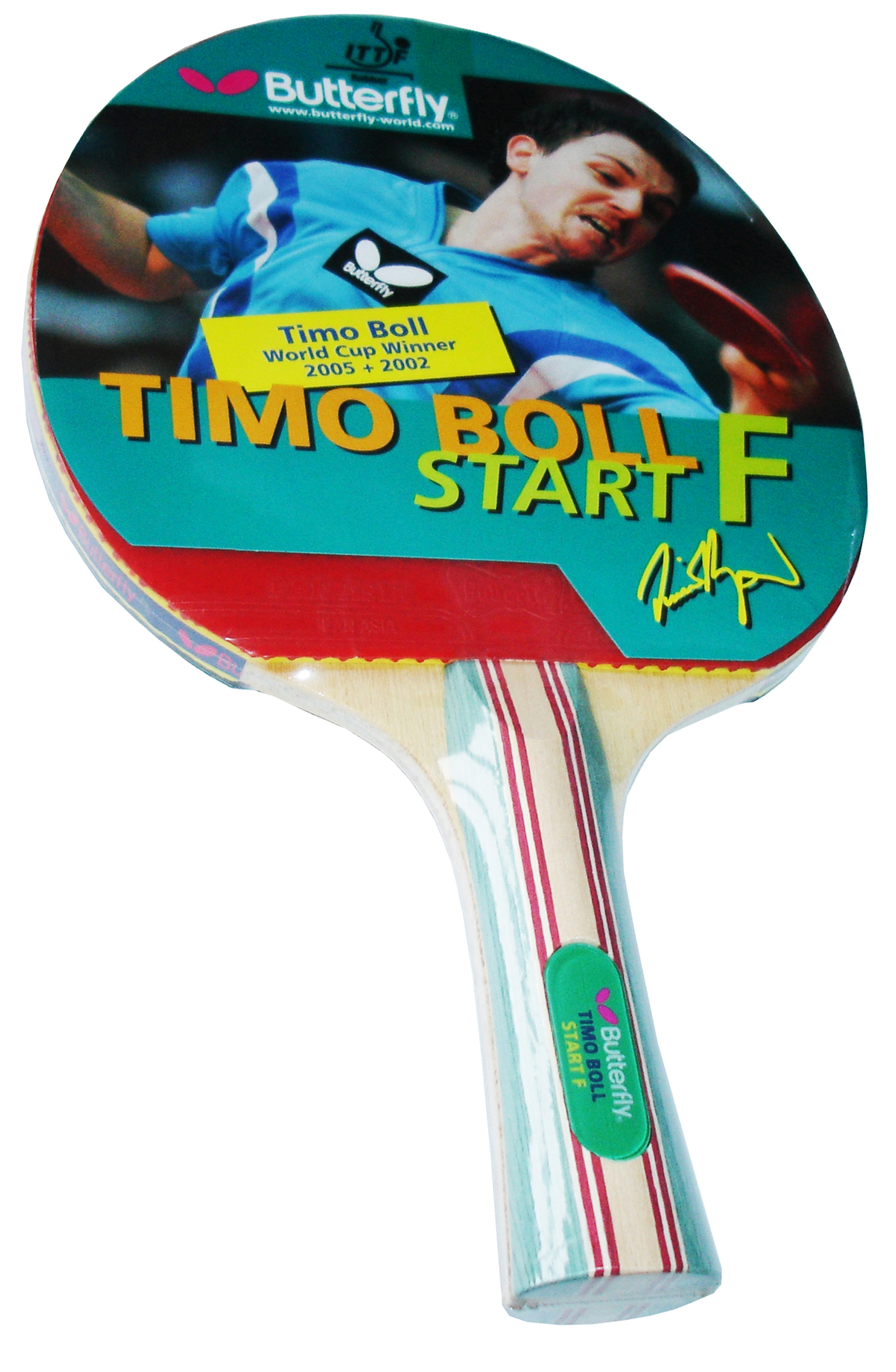 Pálka na stolný tenis Butterfly Bat Boll Start